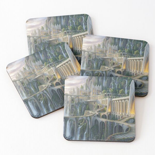 Item preview, fantasy city elven passages designed and sold by jbfart.