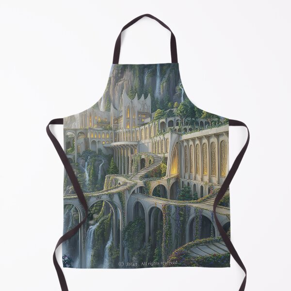 Item preview, fantasy city elven passages designed and sold by jbfart.