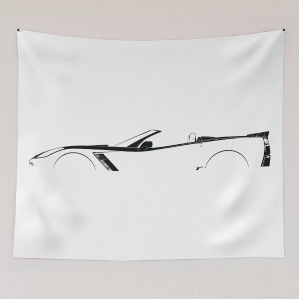 Item preview, Corvette C7 Z06 Convertible designed and sold by Car Silhouettes.