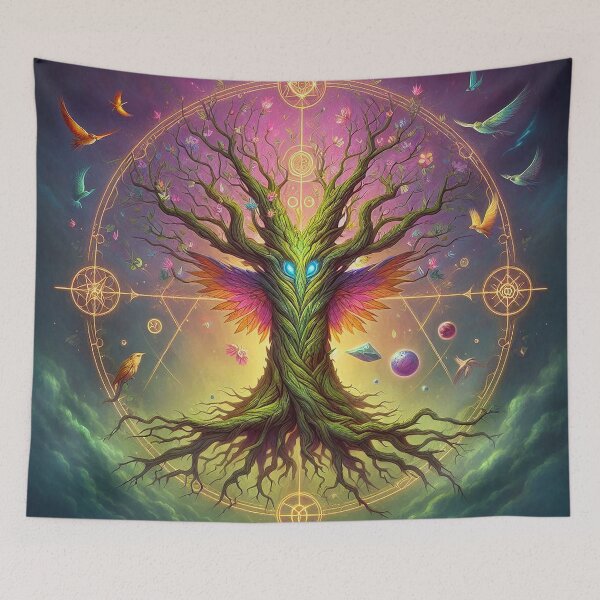 Item preview, The Awakened Tree designed and sold by nikkolaus.