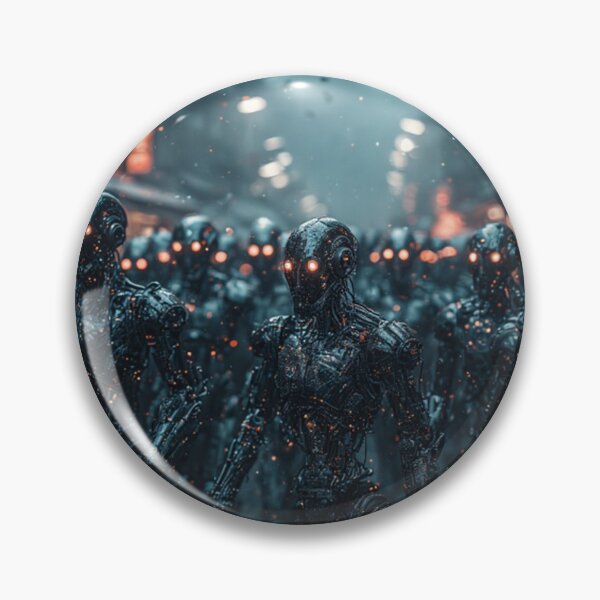 Item preview, AI Robots Takeover Art designed and sold by TheDarkWardrobe.