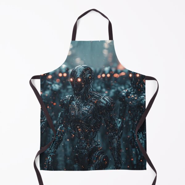 Item preview, AI Robots Takeover Art designed and sold by TheDarkWardrobe.