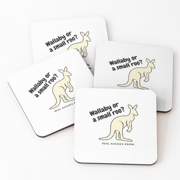 Item preview, Wallaby vs Roo Design – Aussie Inside Joke designed and sold by idealis.