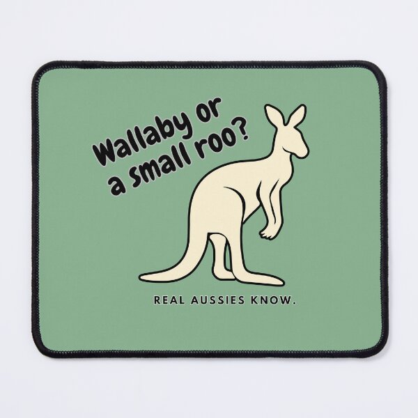 Item preview, Wallaby vs Roo Design – Aussie Inside Joke designed and sold by idealis.