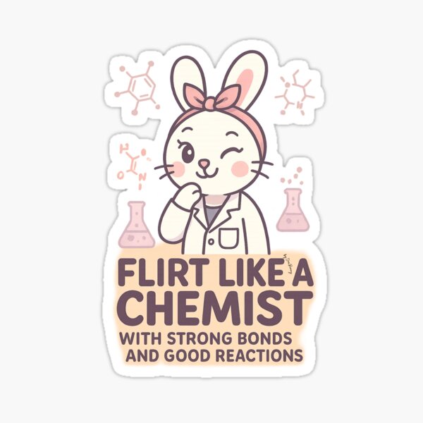 Item preview, It binds like a chemical: with strong bonds and good reactions designed and sold by DraBunny.