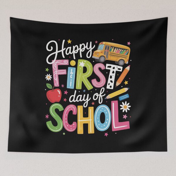 Item preview, Happy First Day of School pupil designed and sold by brynatshop.