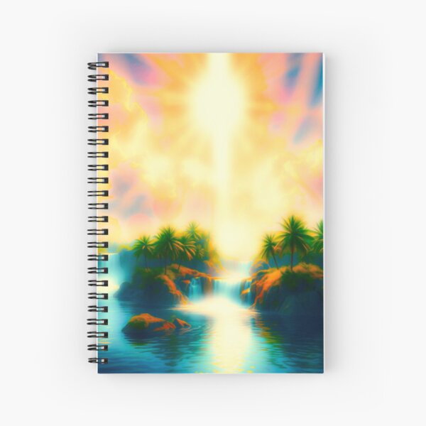 Arteman Inspiration - Collection Oasis Paradisiaque - "Gloriously" Cahier à spirale