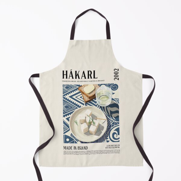 Item preview, Island Hakarl Food Wall Art designed and sold by SurfolioPrints.