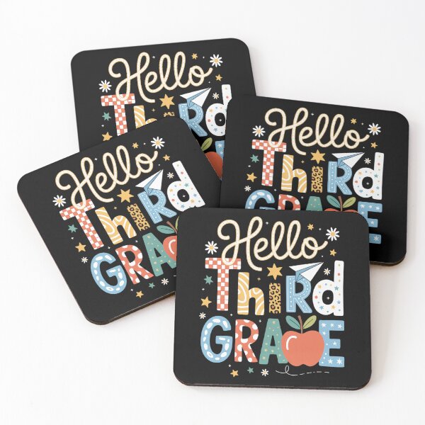 Item preview, Hello 3rd Grade First Day Of School Back To School designed and sold by brynatshop.