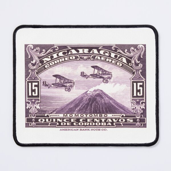 Item preview, 1929 Nicaragua Biplanes Over Momotombo Stamp designed and sold by retrographics.