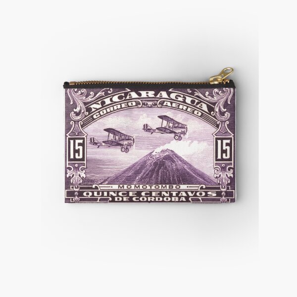 Item preview, 1929 Nicaragua Biplanes Over Momotombo Stamp designed and sold by retrographics.