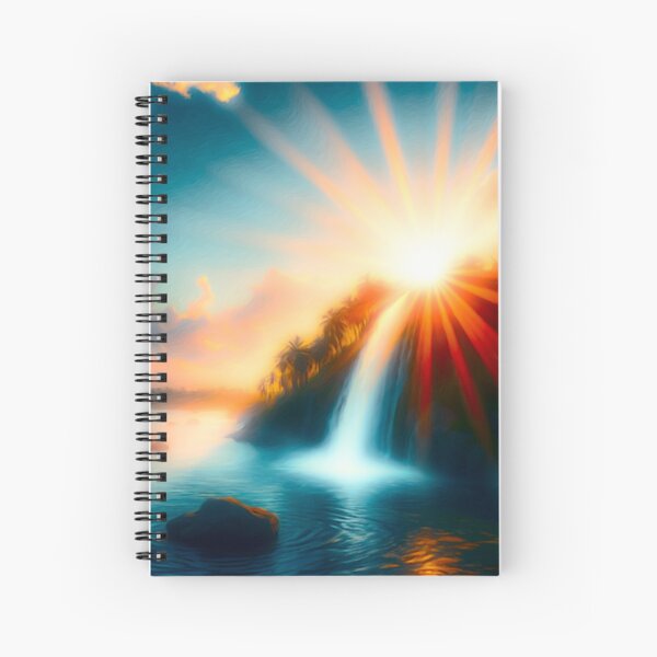 Arteman Inspiration - Collection Oasis Paradisiaque - "Transmutation Glorieuse" Cahier à spirale