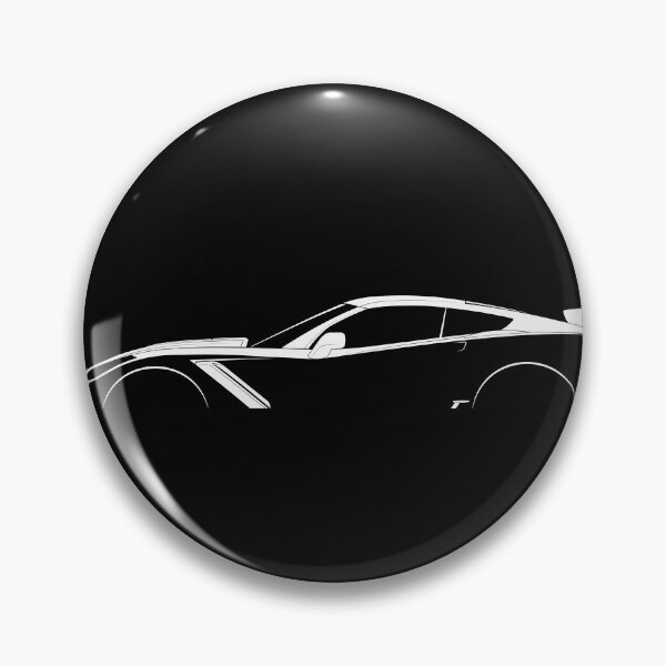 Item preview, Corvette C7 ZR1 (White) designed and sold by Car Silhouettes.