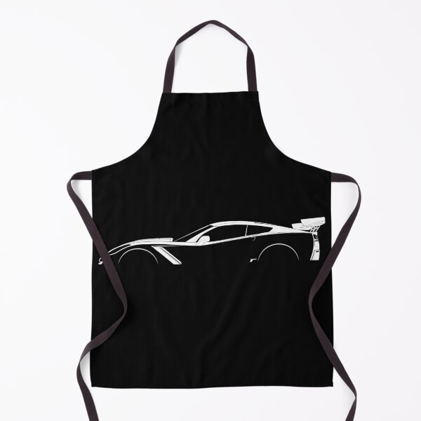 Item preview, Corvette C7 ZR1 (White) designed and sold by Car Silhouettes.
