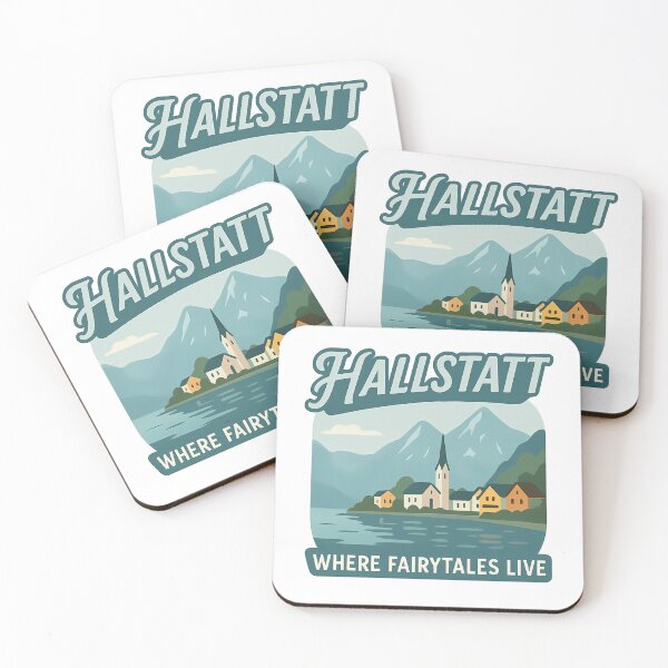 Item preview, Hallstatt Austria Where Fairytales Live Scenic Village Landscape designed and sold by k3rstman1.