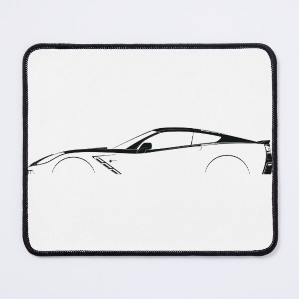 Item preview, Corvette C7 Stingray designed and sold by Car Silhouettes.
