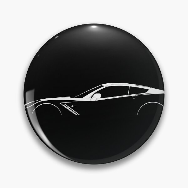 Item preview, Corvette C7 Stingray (White) designed and sold by Car Silhouettes.