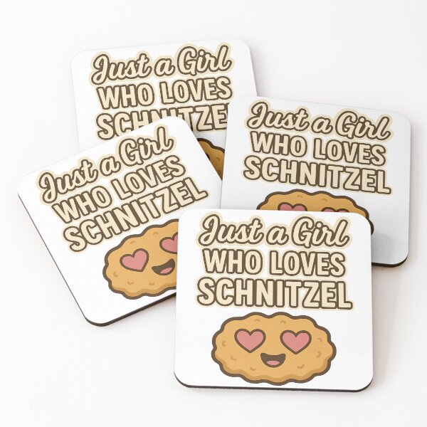 Item preview, Just a Girl Who Loves Schnitzel designed and sold by k3rstman1.