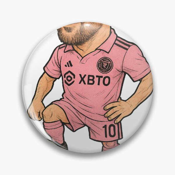 Item preview, Messi Inter Miami designed and sold by FromTheTerraces.