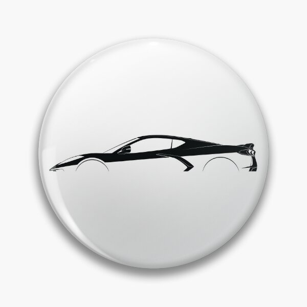 Item preview, Corvette C8 Z51 Stingray designed and sold by Car Silhouettes.