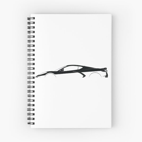 Item preview, Corvette C8 Z51 Stingray designed and sold by Car Silhouettes.