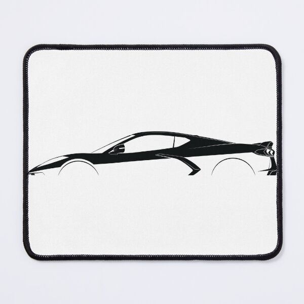 Item preview, Corvette C8 Z51 Stingray designed and sold by Car Silhouettes.