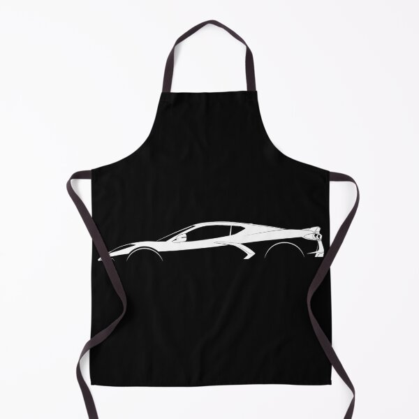 Item preview, Corvette C8 Z51 Stingray (White) designed and sold by Car Silhouettes.