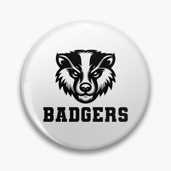Item preview, Cute badger head designed and sold by NFGDesigns.