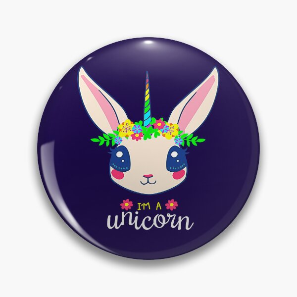 Item preview, Funny Bunnycorn Unicorn Bunny I'm a Unicorn designed and sold by SandyMDesigns.