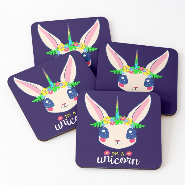 Item preview, Funny Bunnycorn Unicorn Bunny I'm a Unicorn designed and sold by SandyMDesigns.