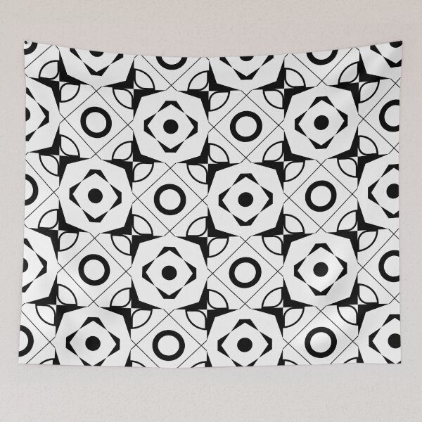 Item preview, Retro Art Deco Geometric Pattern 24.P06a.033.035 designed and sold by Space & Care - Art Deco GeoMetrica.