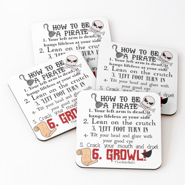 Item preview, How to be a Pirate from Hook designed and sold by LumaJo Art.