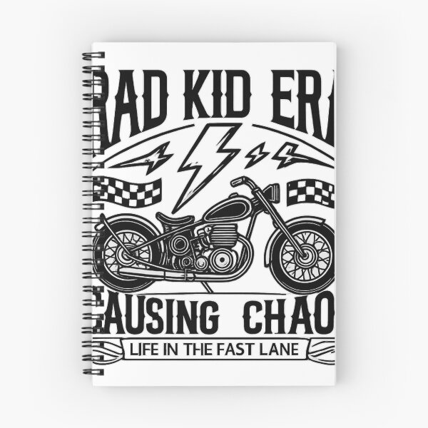 Item preview, Rad Kid Era – Causing Chaos Motorcycle Rebel Design designed and sold by haitrieuic96.