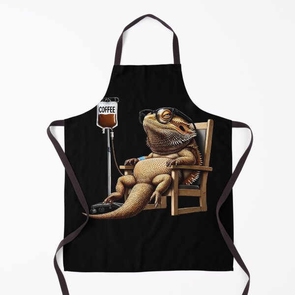 Item preview, Funny Bearded Dragon IV Coffee Drink Animal Lover designed and sold by Kimberley King Art King Art.