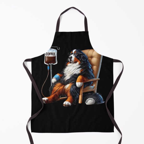 Item preview, Funny Bernese Mountain Dog Coffee Drink Dog Lover designed and sold by Kimberley King Art King Art.