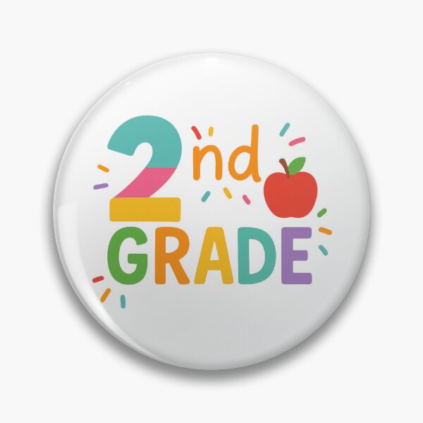 Item preview, 2nd Grade Colorful Apple Back To School designed and sold by THIENVT.