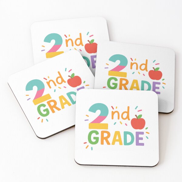 Item preview, 2nd Grade Colorful Apple Back To School designed and sold by THIENVT.