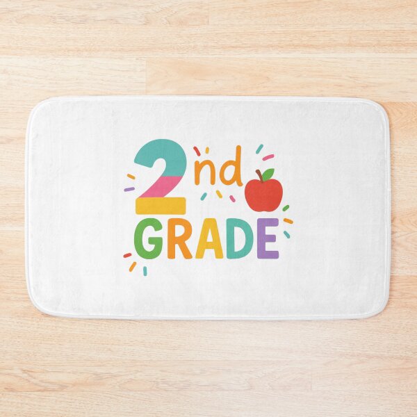 Item preview, 2nd Grade Colorful Apple Back To School designed and sold by THIENVT.