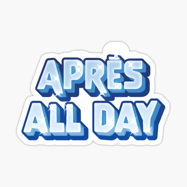 Item preview, Après All Day Skiing designed and sold by jazzydevil.