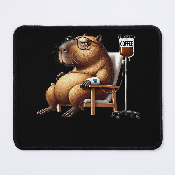 Item preview, Funny Capybara IV Coffee Drink Animal Lover designed and sold by Kimberley King Art  King Art.