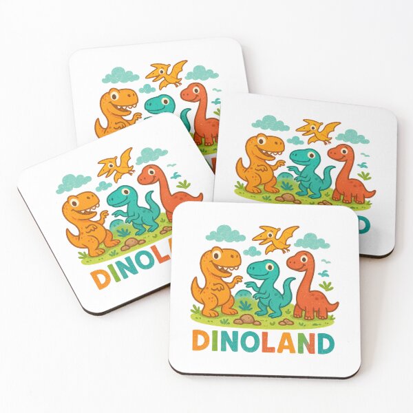 Item preview, Dinoland Cute Cartoon T-Rex Dinosaur designed and sold by THIENVT.