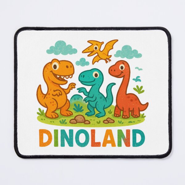 Item preview, Dinoland Cute Cartoon T-Rex Dinosaur designed and sold by THIENVT.