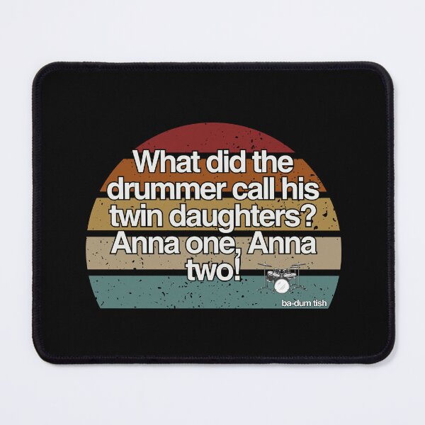 Item preview, Dad Joke | Drummer | Retro designed and sold by Wild Sacred Soul.