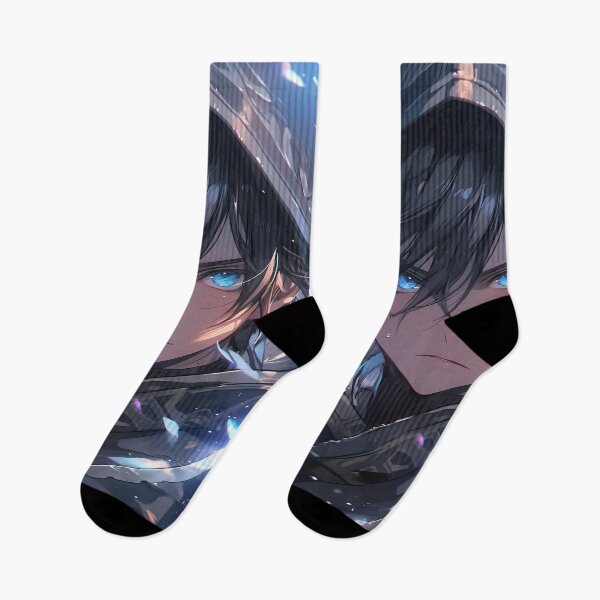 Item preview, Yato Noragami Anime Intense Hooded Deity Focused Portrait designed and sold by mildaclairmo.