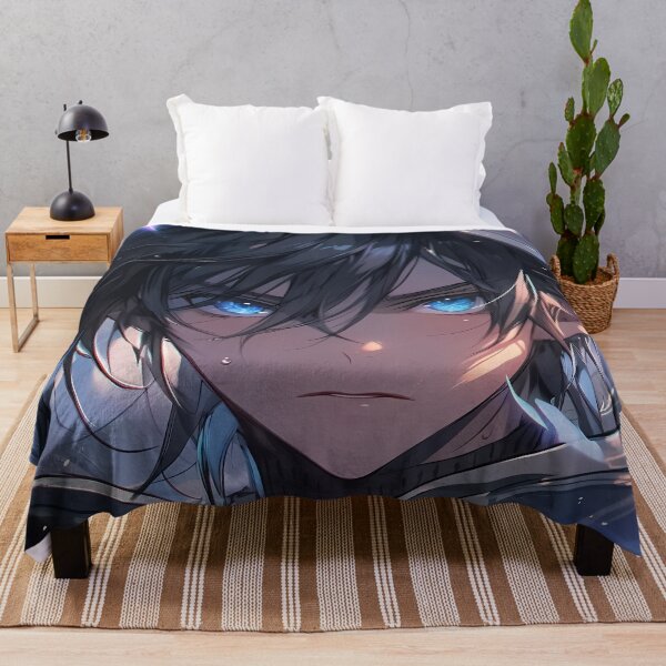 Item preview, Yato Noragami Anime Intense Hooded Deity Focused Portrait designed and sold by mildaclairmo.