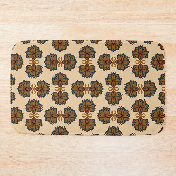Item preview, Ethnic Coordinating Floral Seamless Repeat designed and sold by Sharon Schwalbe.