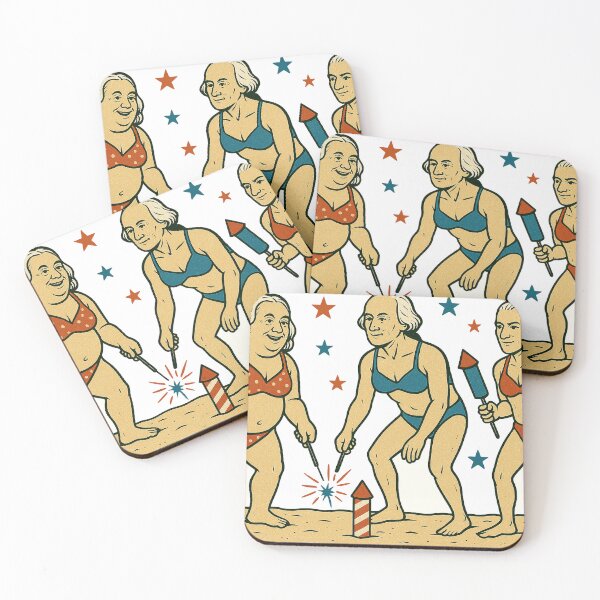 Item preview, Founding Fathers in Bikinis designed and sold by jocelyndiebolt.