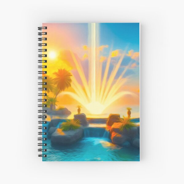 Arteman Inspiration - Collection Oasis Paradisiaque - "Révélation" Cahier à spirale