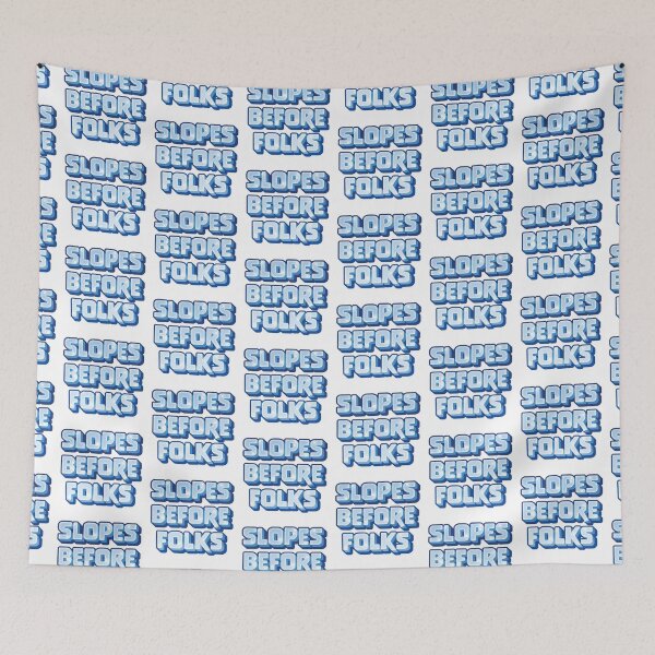 Item preview, Slopes before folks skiing design designed and sold by jazzydevil.