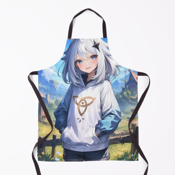 Item preview, Paimon Genshin Impact Game Floating Guide Cute Sky Portrait designed and sold by mildaclairmo.